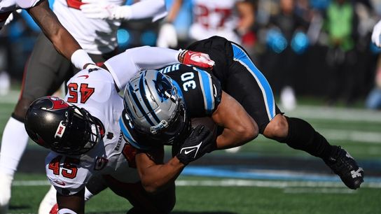 Buccaneers clinch NFC South with ugly win at Panthers (NFL)
