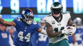 Eagles WR A.J. Brown (hamstring) not spotted at practice (NFL)