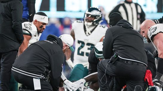 Eagles WR A.J. Brown ruled out with knee injury (NFL)