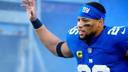 Giants GM says franchise tag for Saquon Barkley still a possibility (NFL)