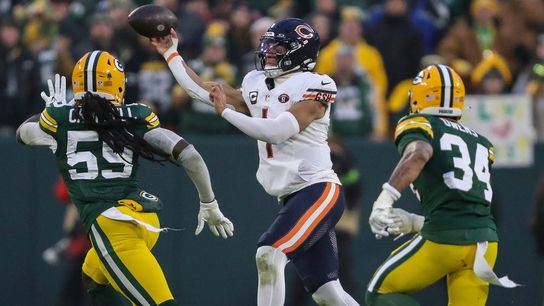 Reports: Bears sending QB Justin Fields to Steelers (NFL)