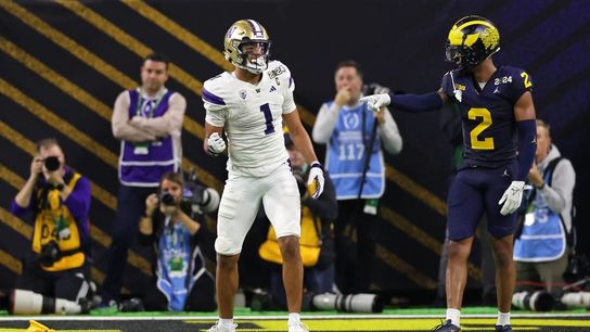 Washington WR Rome Odunze, projected first-rounder, enters draft (College Football)