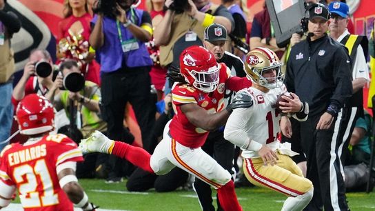 Chiefs' Nick Bolton fined for Super Bowl horse-collar tackle (NFL)