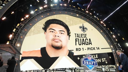 Saints sign first-round OT Taliese Fuaga to $17.3M deal (NFL)