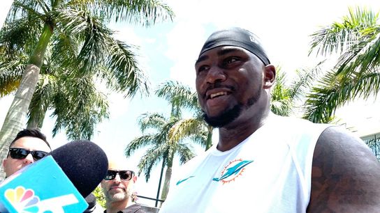 Dolphins OL Bayron Matos remains hospitalized in stable condition (NFL)
