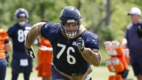 Bears G Teven Jenkins (ankle) sits out practice (NFL)