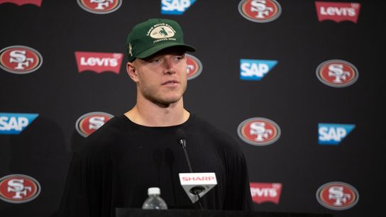 49ers RB Christian McCaffrey (calf) inactive vs. Jets (NFL)