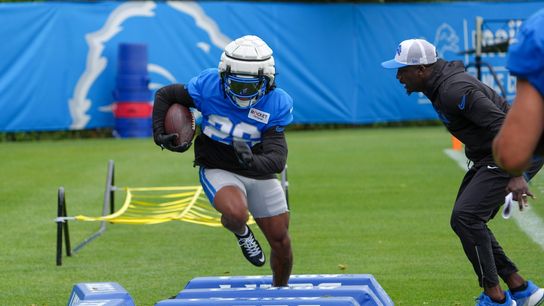 Lions RB Jahmyr Gibbs (hamstring) 'trending the right way' (NFL)