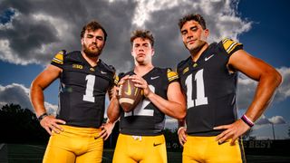 Iowa QB Brendan Sullivan out, Cade McNamara back from injury (College Football)