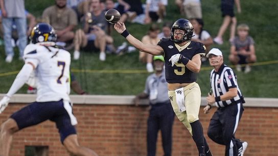 Hank Bachmeier shines as Wake Forest wallops NC A&T (College Football)