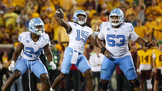 North Carolina turns to QB Conner Harrell with Charlotte up next (College Football)