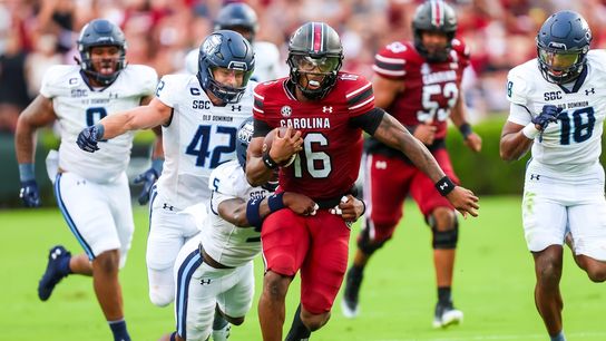 South Carolina avoids upset bid by Old Dominion (College Football)