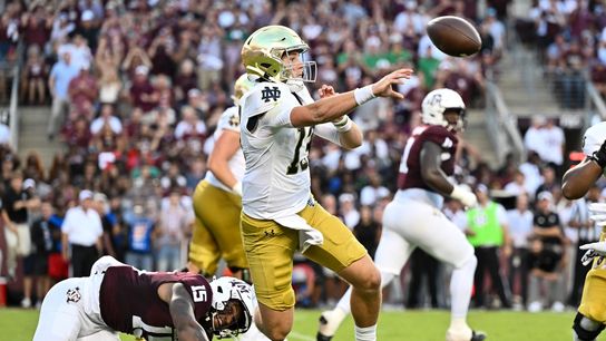 Jeremiyah Love late TD run lifts No. 7 Notre Dame over No. 20 Texas A&M (College Football)