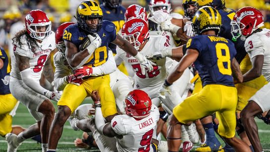 No. 9 Michigan pulls away from Fresno State (College Football)