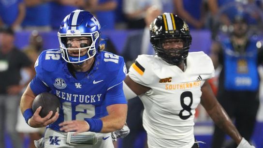 Kentucky shuts out Southern Miss, wins 4th straight opener (College Football)