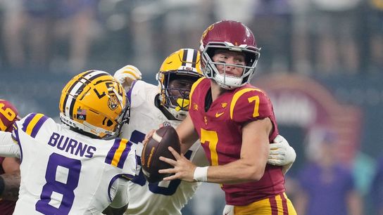 Woody Marks' TD late in 4th lifts No. 23 USC over No. 13 LSU (College Football)