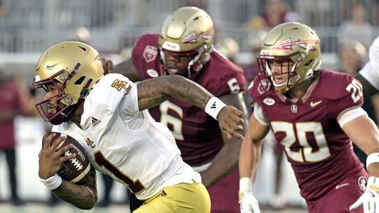 Thomas Castellanos helps Boston College stun No. 10 FSU (College Football)