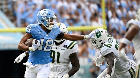 Backups shine as North Carolina holds off Charlotte (College Football)