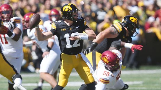 Cade McNamara, Iowa hope to get back on track vs. Troy (College Football)