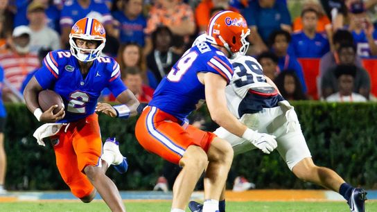 DJ Lagway throws for Florida frosh-record 456 yards in rout of Samford (College Football)