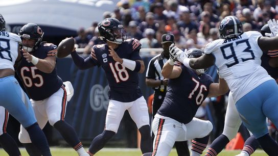 Bears rally past Titans 24-17 in Caleb Williams' debut (NFL)