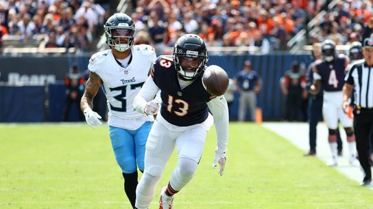 Keenan Allen out, Rome Odunze in for Bears vs. Texans (NFL)