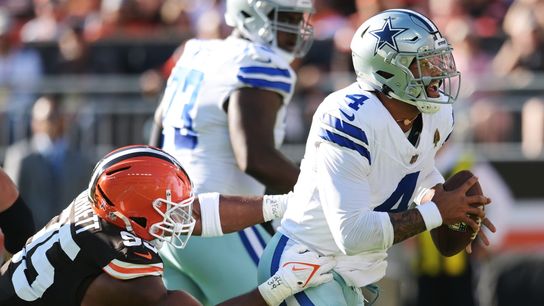 Browns star DE Myles Garrett (foot) misses practice (NFL)