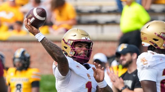 Reports: QB Thomas Castellanos to return for BC vs. Virginia (College Football)