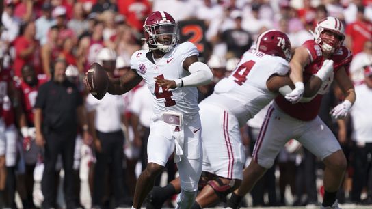 Jalen Milroe dominates as No. 4 Alabama topples Wisconsin (College Football)