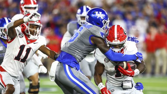 No. 1 Georgia escapes Kentucky's upset bid with 13-12 win (College Football)