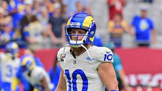 Report: Rams WR Cooper Kupp unlikely to play vs. Raiders (NFL)
