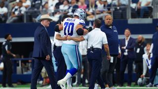 Cowboys G Zack Martin, CB Trevon Diggs out vs. Commanders (NFL)