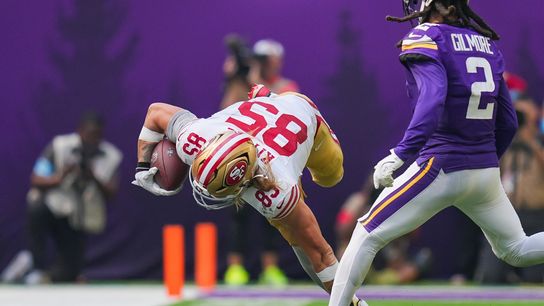 49ers star TE George Kittle (hamstring) ruled out vs. Rams (NFL)