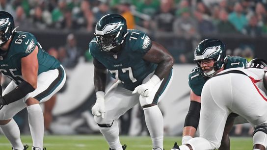 Eagles OG Mekhi Becton to play with cast on injured finger vs. Bucs (NFL)