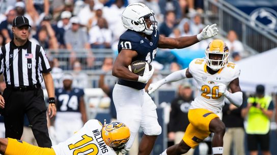 No. 10 Penn State erupts in 2nd quarter, shuts out Kent State (College Football)