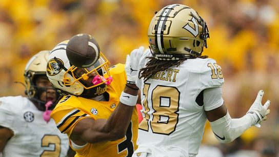 No. 7 Missouri survives upset-minded Vanderbilt in overtime (College Football)