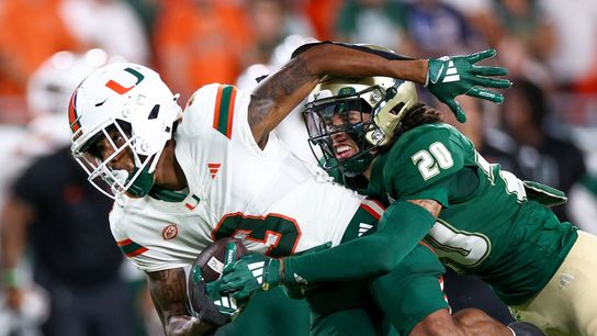 Cam Ward throws for 404 yards as No. 8 Miami rolls past South Florida (College Football)