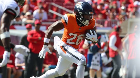 Broncos RB Tyler Badie injures back, out for rest of Jets game (NFL)