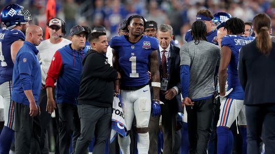 Giants WR Malik Nabers (concussion) misses practice (NFL)