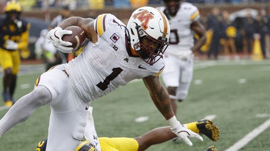 No. 12 Michigan holds off Minnesota's late charge for 27-24 win (College Football)