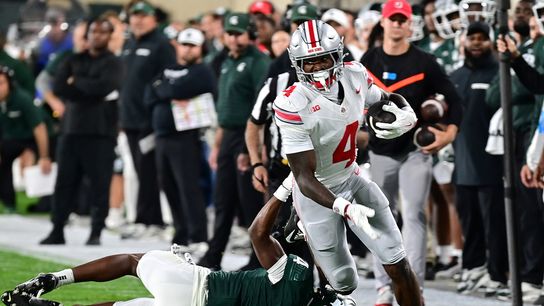 Jeremiah Smith dazzles as No. 3 Ohio State routs Michigan State (College Football)