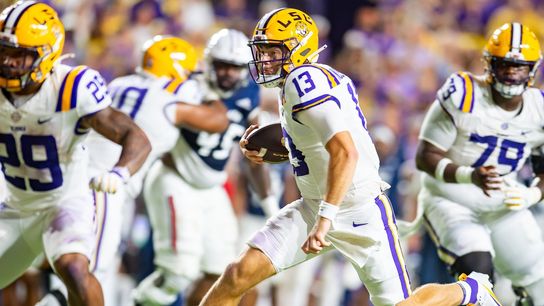 No. 13 LSU touting balance ahead of SEC showdown vs. No. 9 Ole Miss (College Football)