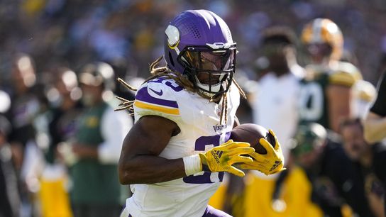 Vikings RB Aaron Jones (hip) out for rest of game vs. Jets (NFL)
