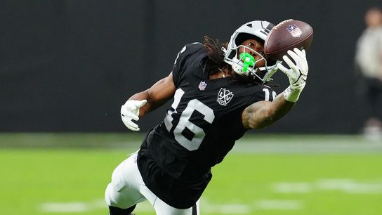Raiders WR Jakobi Meyers downgraded to doubtful (NFL)