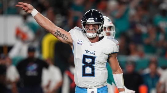 Titans QB Will Levis to start vs. Colts (NFL)