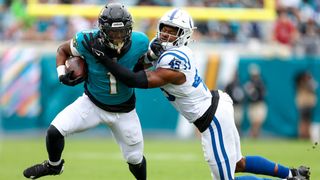 Jaguars coach 'feels good' about return of RB Travis Etienne (NFL)