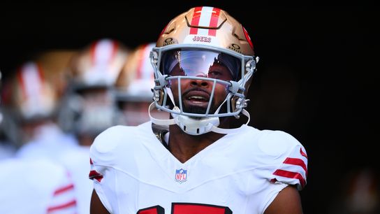 49ers WR Jauan Jennings (hip) could miss game vs. Chiefs (NFL)