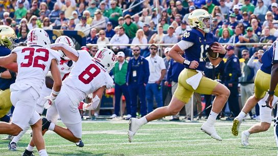 Riley Leonard (4 TDs), No. 11 Notre Dame steamroll Stanford (College Football)