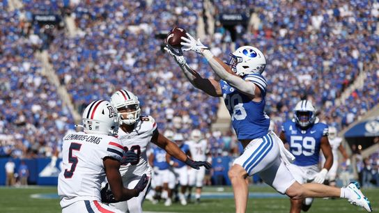 No. 14 BYU remains unbeaten, cruises past Arizona (College Football)