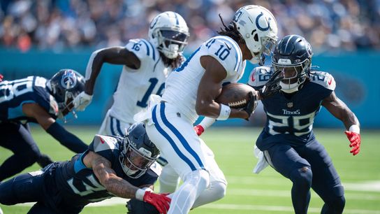 Joe Flacco throws two TD passes to help Colts down Titans (NFL)